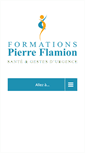 Mobile Screenshot of formations-pierre-flamion.com